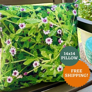 Frogfruit Flower Pillow: Native Plant Gardener Gift
