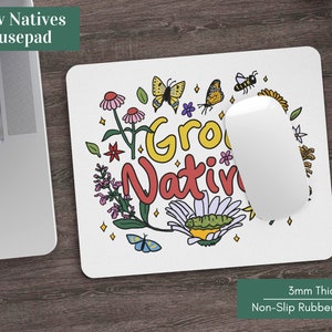 Grow Natives Computer Mouse Pad