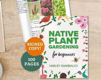 Native Plant Gardening for Beginners Book - Signed Copy!