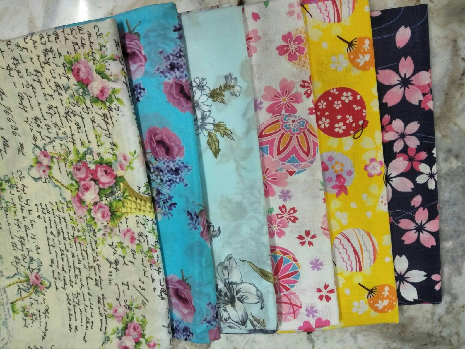 SALE Japanese COTTON FABRIC by the yard Etsy