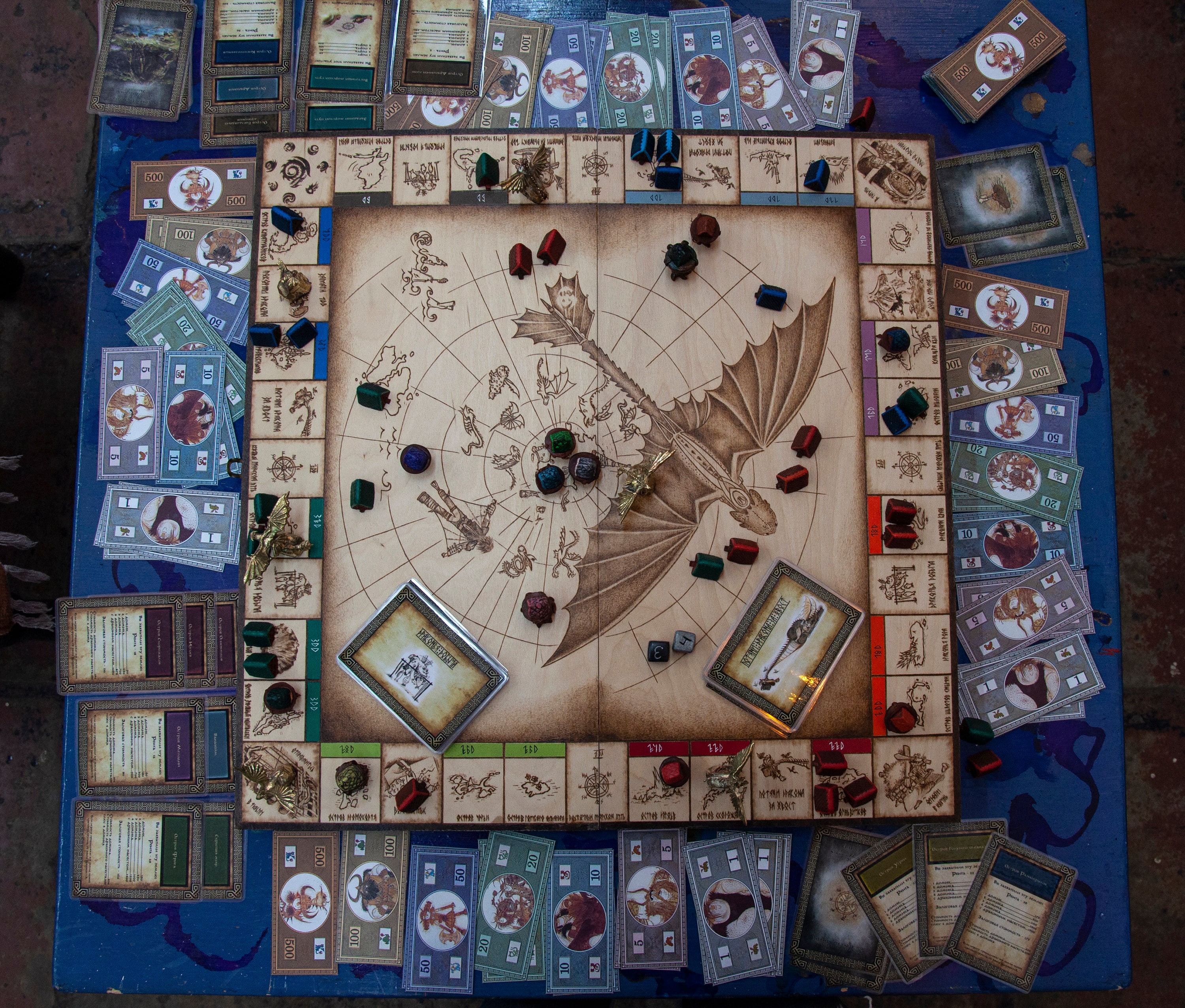 How to train your dragon custom monopoly Etsy