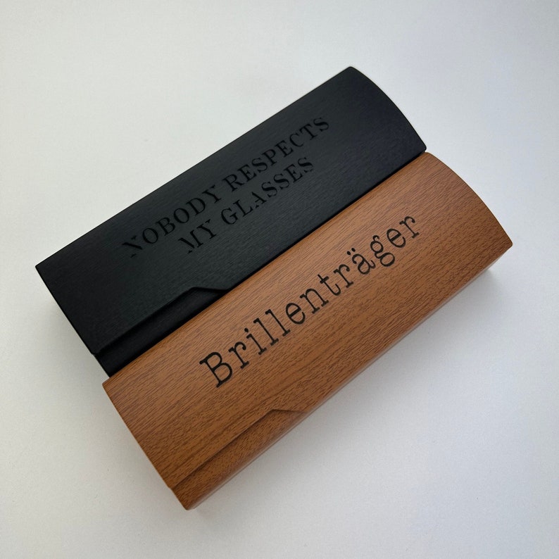 Brillenbox Personalisiert Personalisierte Brillenbox Geschenk für sie Geschenk für Ihn Geschenk für Papa Geschenk für Mama Brillenetui Hartschale Bild 1