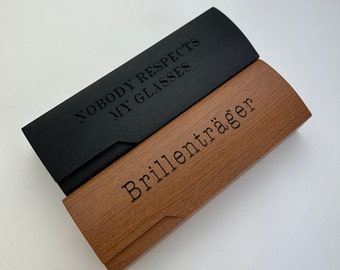 Brillenbox Personalisiert | Geschenk Mutter Tage | Geschenkverpackung | GeschenkFür | Jubiläum Geschenk | Brillenetui Personalisiert | Tui Lunette