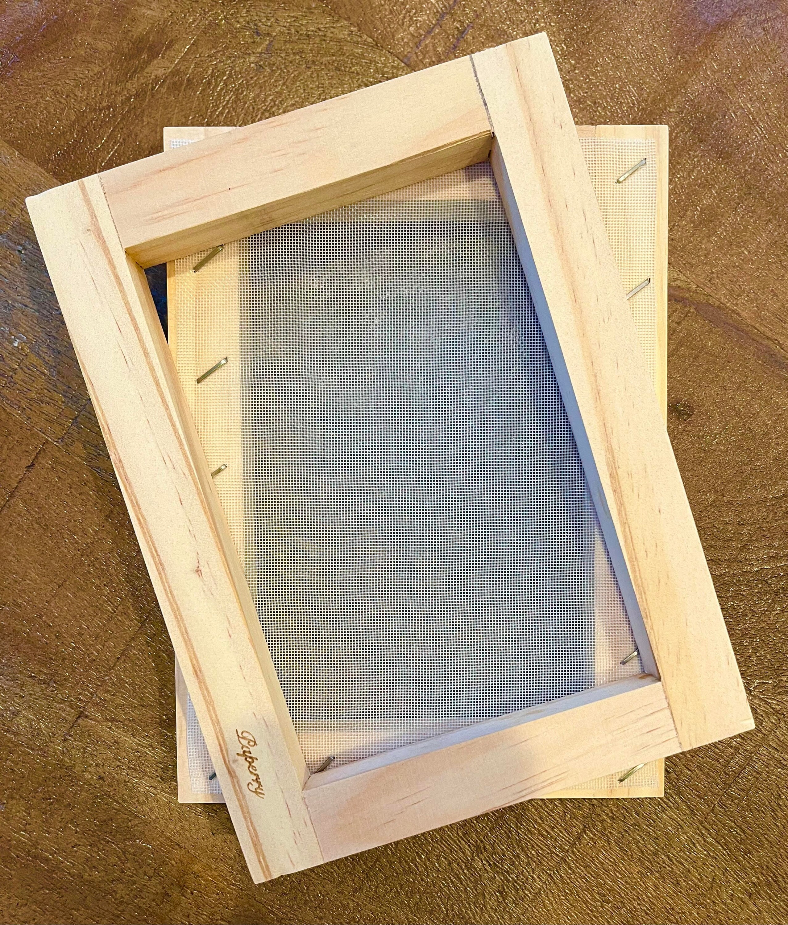 Sturdy Mould and Deckle Set for Handmade Papermaking A5 and A6 Size  Available -  UK