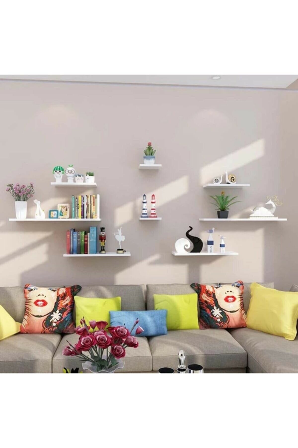 4 Stück schwimmende Wandregal Multi-Purpose hängenWandregal | Etsy