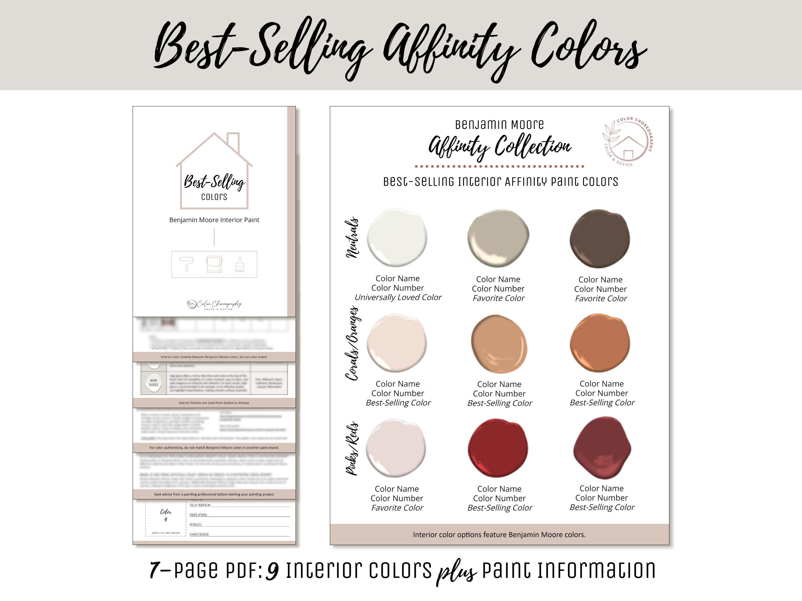 Benjamin Moore Affinity Colors