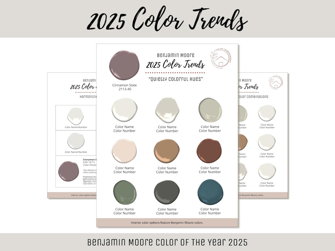 2025 Color Trends Benjamin Moore Interior Home Paint Color Scheme ...