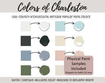 Historic Charleston Paint Color Interior Exterior Home Paint Scheme Benjamin Moore Color Palette Popular House Color Consultant Design Guide