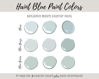 Exterior Home Paint Color Scheme Benjamin Moore Paint Selection Color Palette Exterior House Design Color Consult Porch Paint Haint Blue