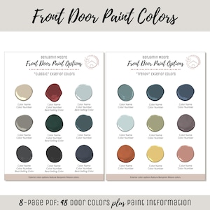 Exterior Home Paint Color Scheme Benjamin Moore Paint Selection Color Palette Exterior House Design Color Consult Paint Ideas Front Door