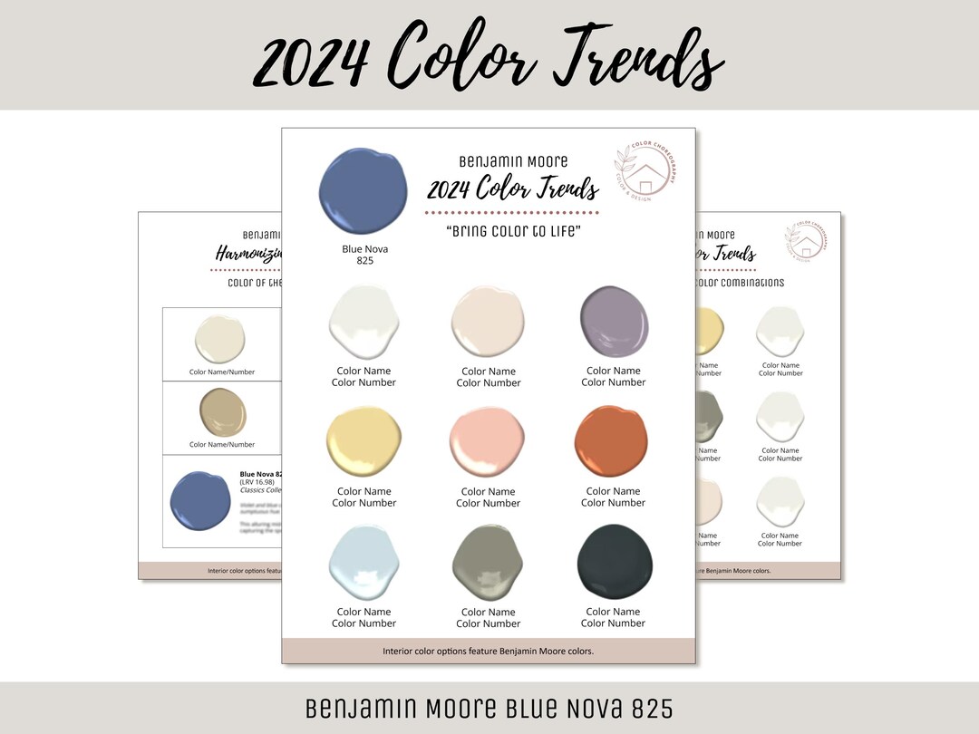 2024 Color Trends Benjamin Moore Interior Home Paint Color Scheme ...
