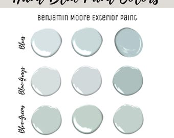 Haint Blue Exterior Home Paint Color Scheme Benjamin Moore Porch Ceiling Paint Palette Whole House Exterior Color Design Guide Renovation