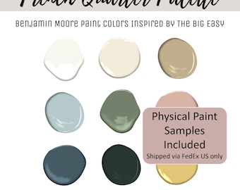 French Quarter Paint Color Scheme House Paint Palette New Orleans Benjamin Moore Southern Historic Exterior Interior Design Home Paint Guide