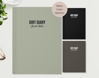 Diário de Jardim, Planejador de Plantas, Caderno de Registro de Jardinagem para Guia de Cuidados com Plantas, Diário de Acompanhamento de Sementes, Anotações de Jardim, Presente para Jardineiros, Fieldnotes