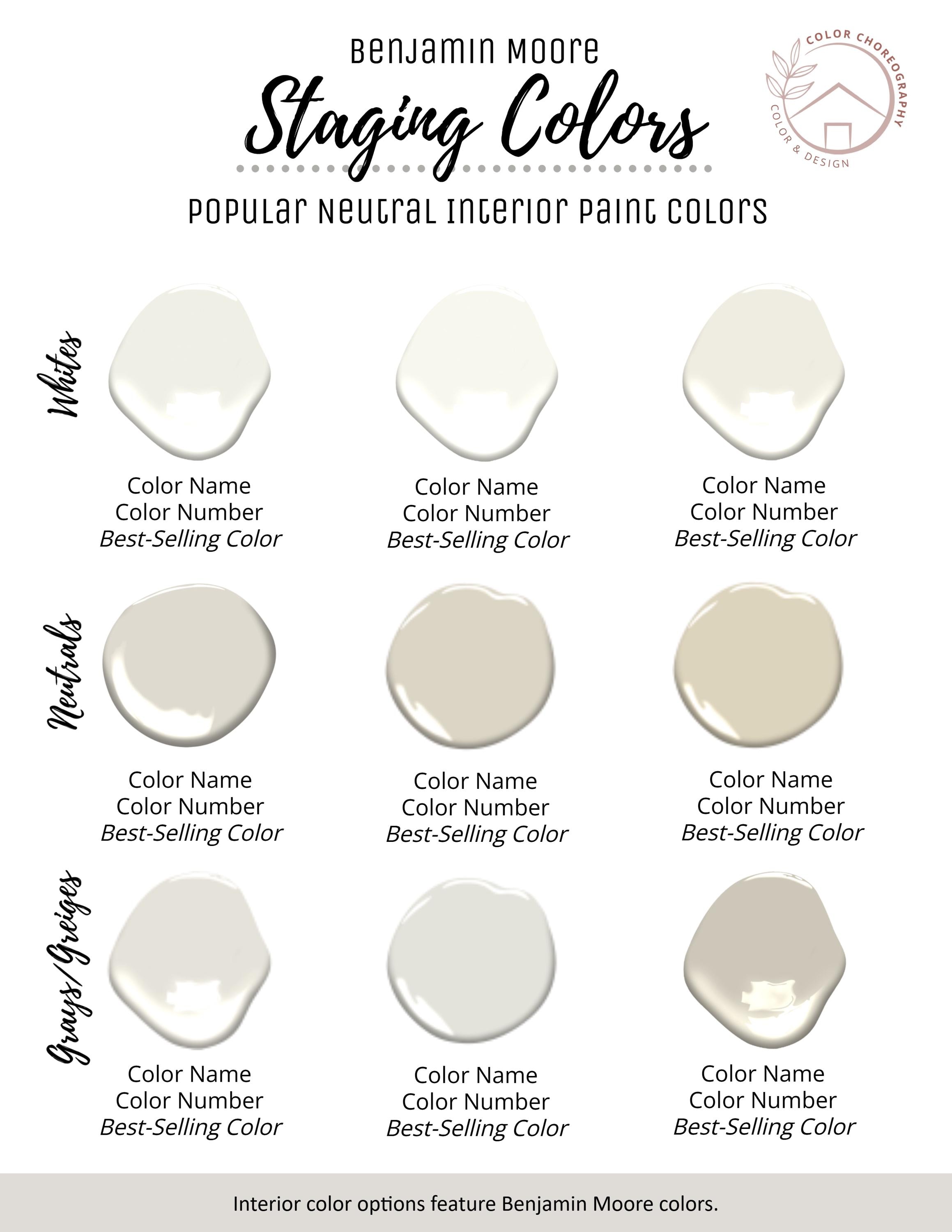 Interior Home Paint Color Benjamin Moore Popular Paint Palette Best ...