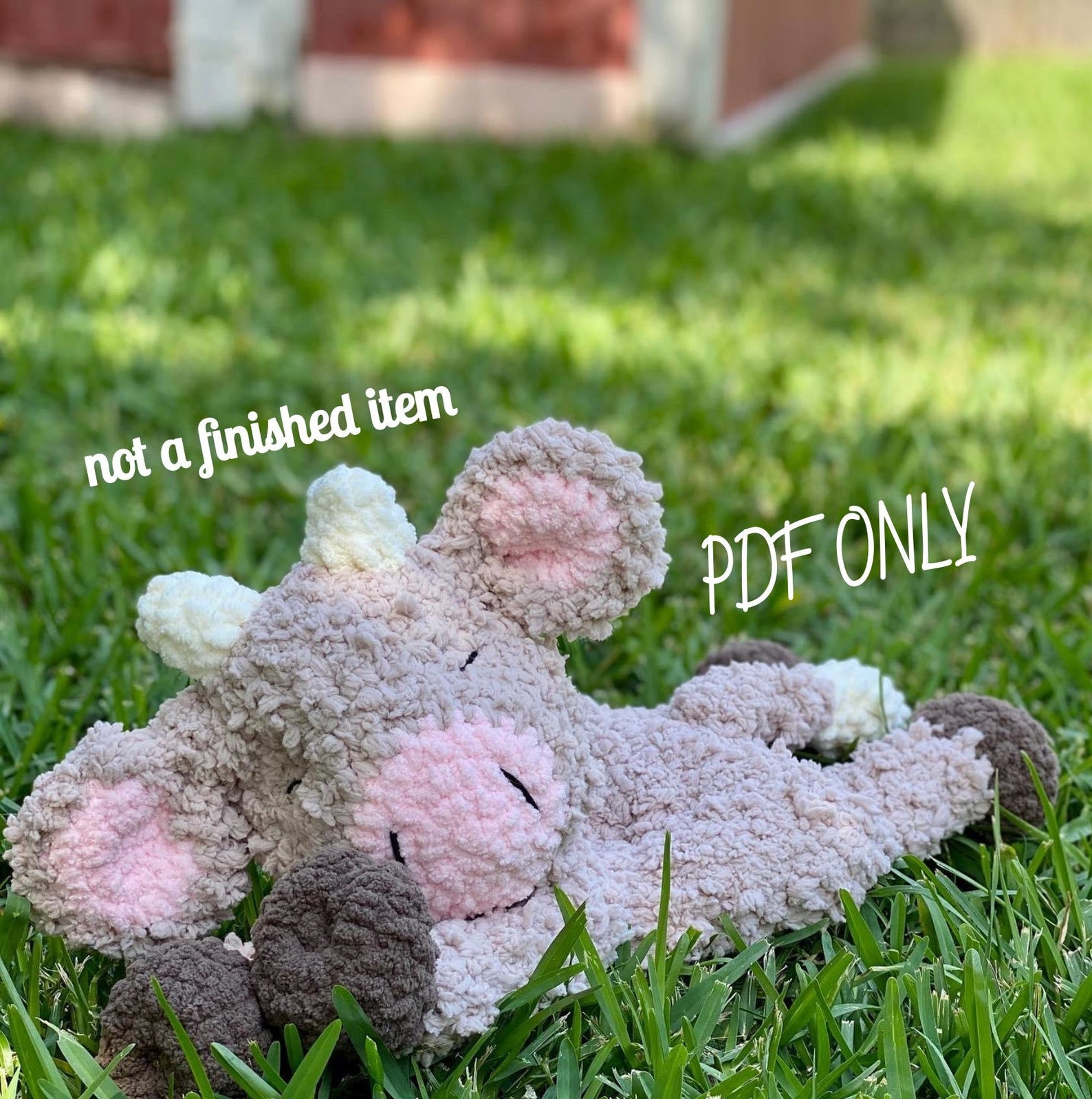 Sleepy Cow Rag Doll Crochet Pattern / PATTERN ONLY / Crochet - Etsy