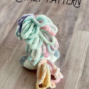 Rainbow Velvet Mini Unicorn Crochet Pattern / Crochet Pattern / PATTERN ONLY / Unicorn / Pastel Rainbow Unicorn image 6