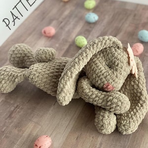 Sleepy Bunny Rag Doll Crochet PATTERN / Pattern Only / Crochet Pattern / Bunny Lovey / Rag Doll / Crochet Lovey image 9