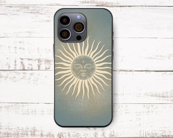 Sonnenstrahlen iPhone Hülle | iPhone 12 13 14 | Ästhetische Handyhülle| Metaphysisch | Hippie-Handyhülle | Sonnenschein | Sonnenwende | Sonnige Tage | Trendig