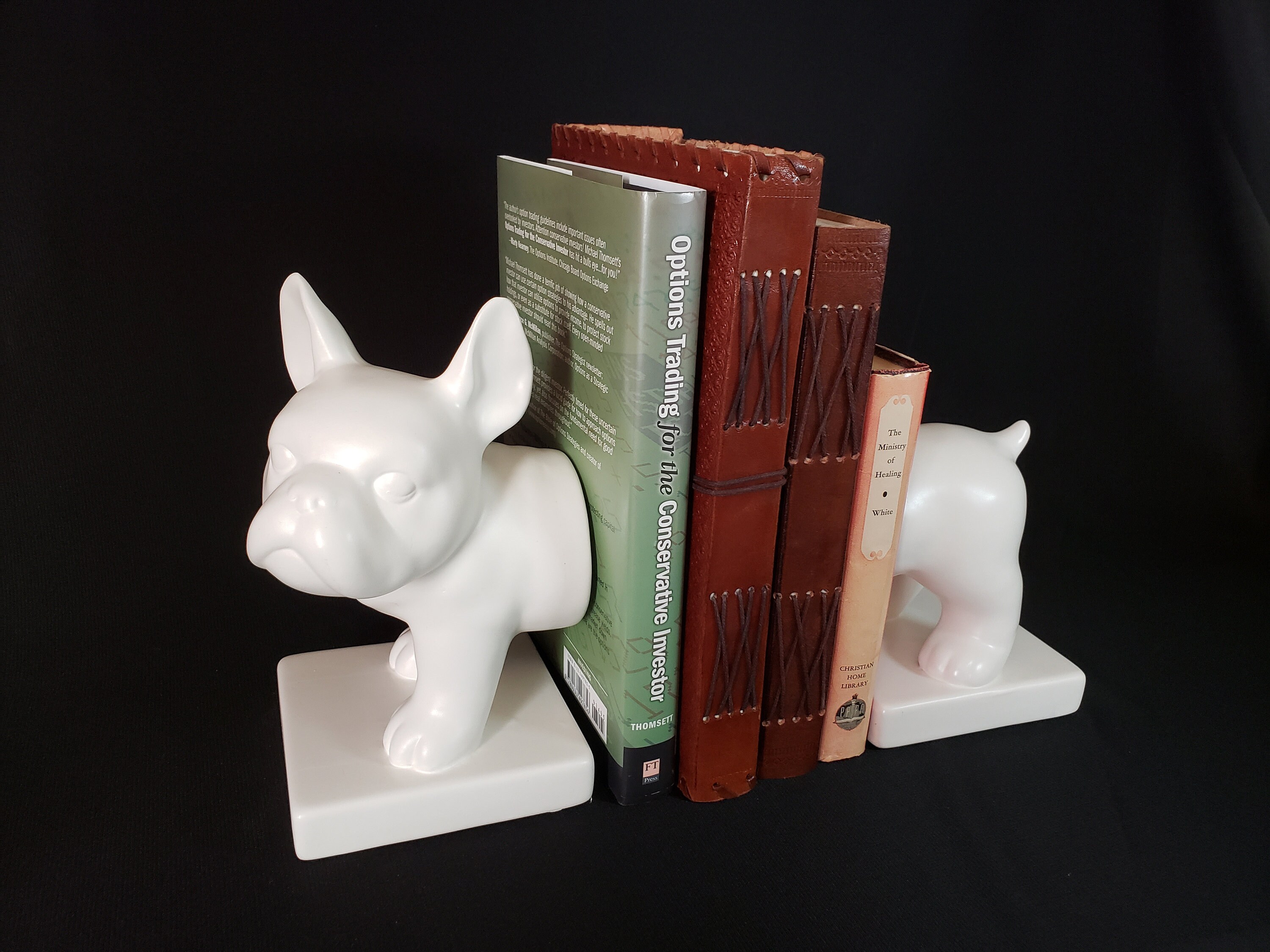 frenchie bookends
