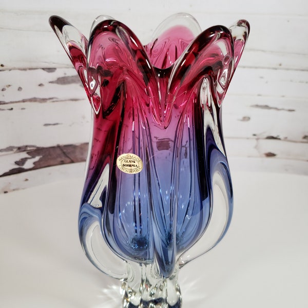 Picture of Bohemian Art Glass - Etsy