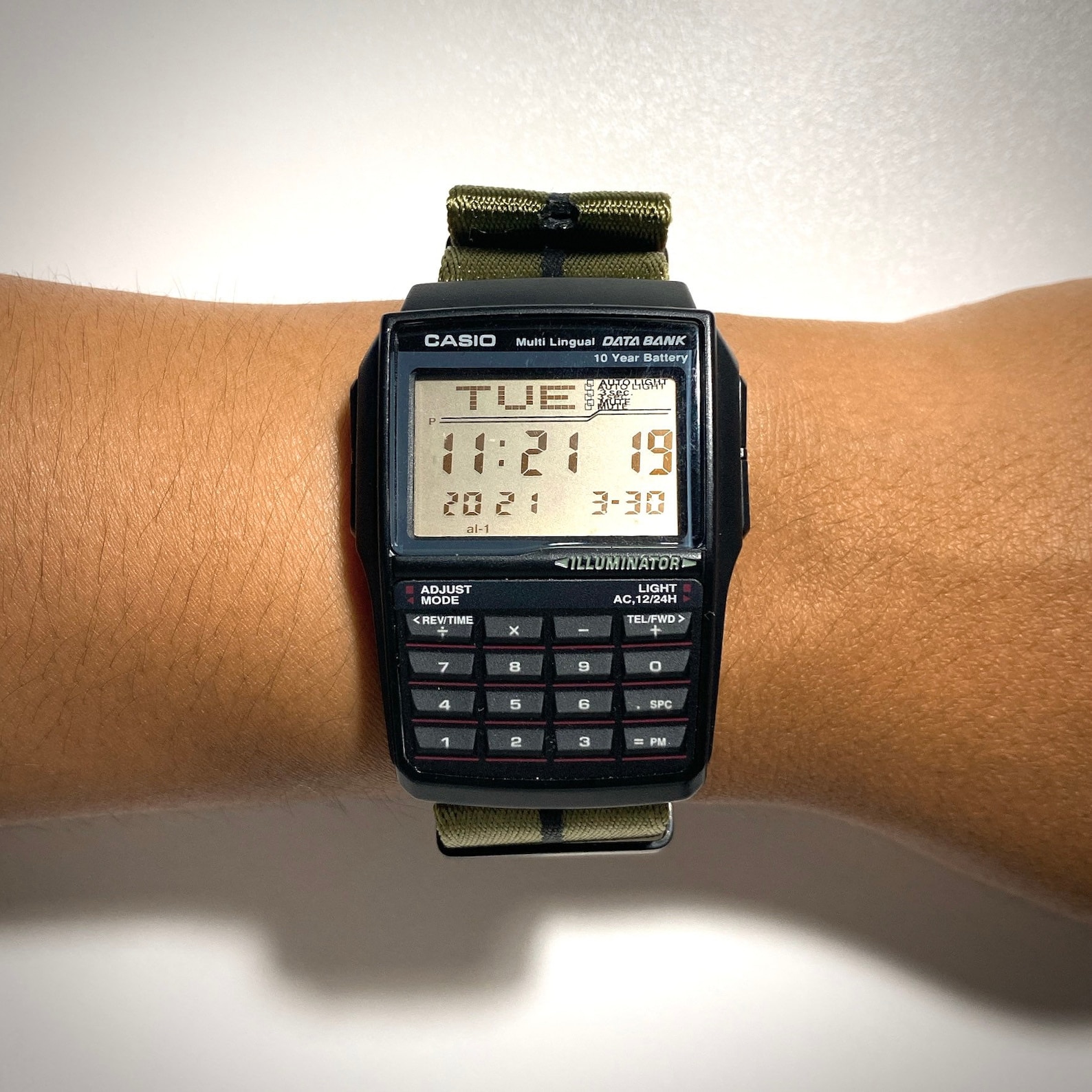 Casio Calculator Black Watch | Etsy