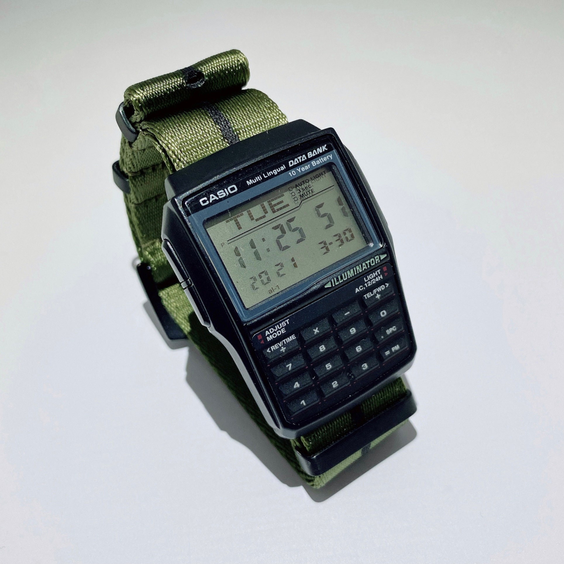 casio black and white
