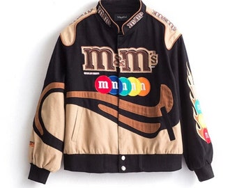 nascar jacket m&m