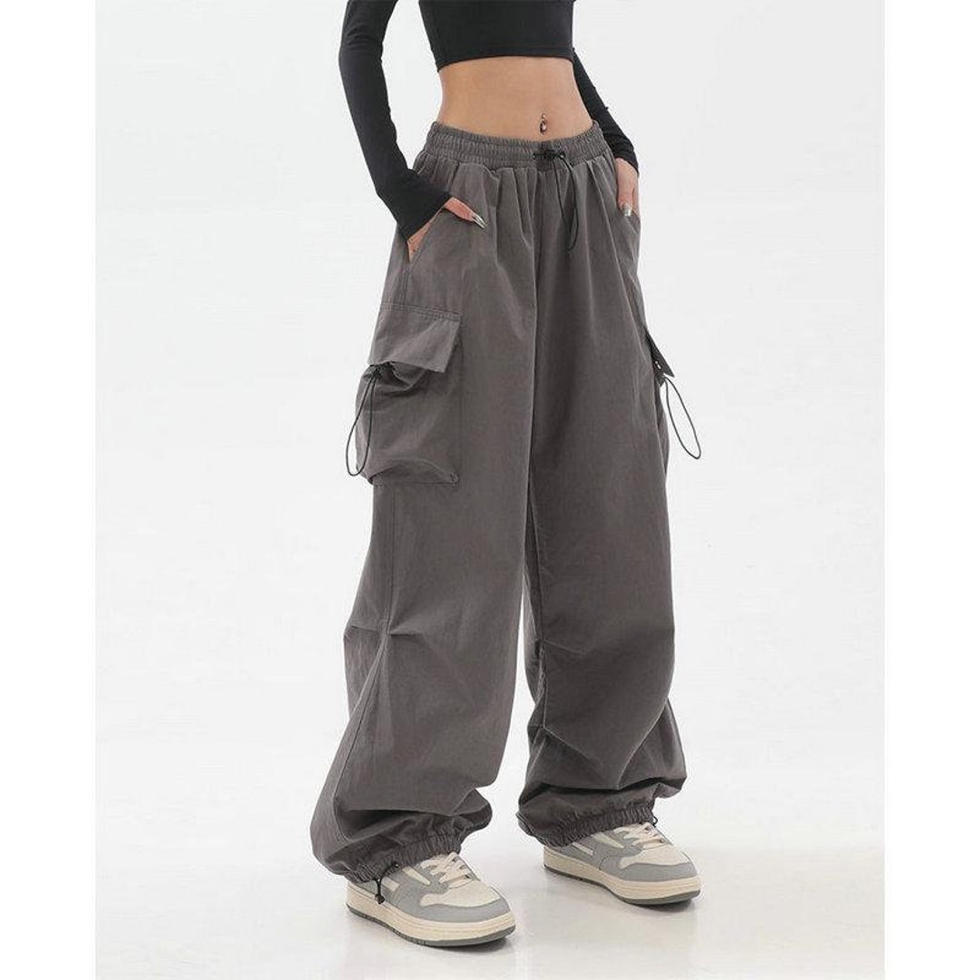 Cargo Pants Fashion Streetwear Oversize Loose Pants for Girls - Etsy