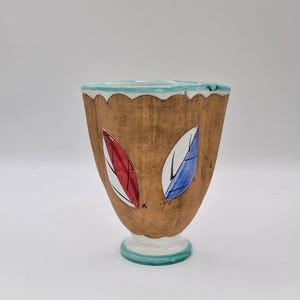 Mid century Italian pottery vase