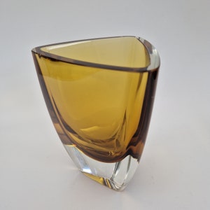Amber Murano vase