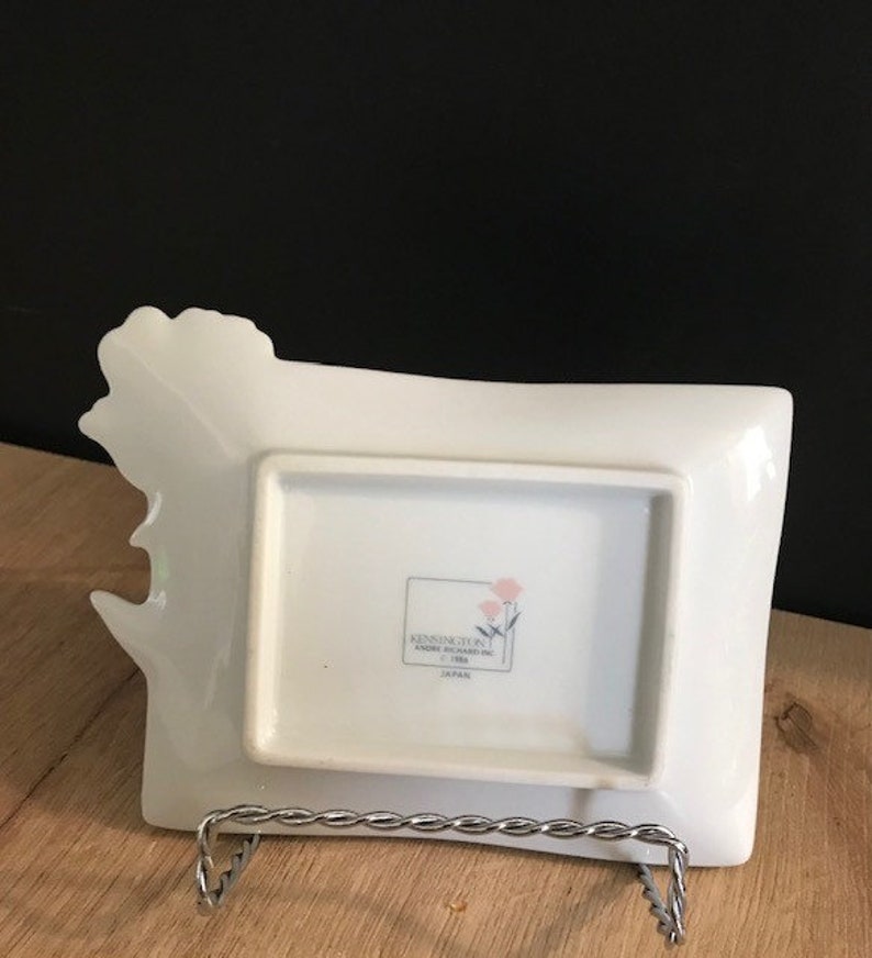 Vintage Porcelain Soap Dish Kensington Audry Richard Inc. Etsy