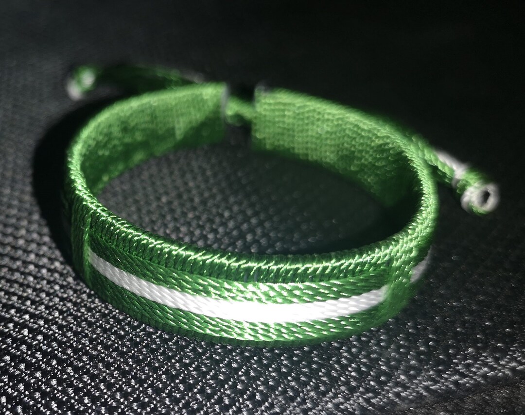 Nigeria Wristband Made by Local Artists From Nairobi Etsy