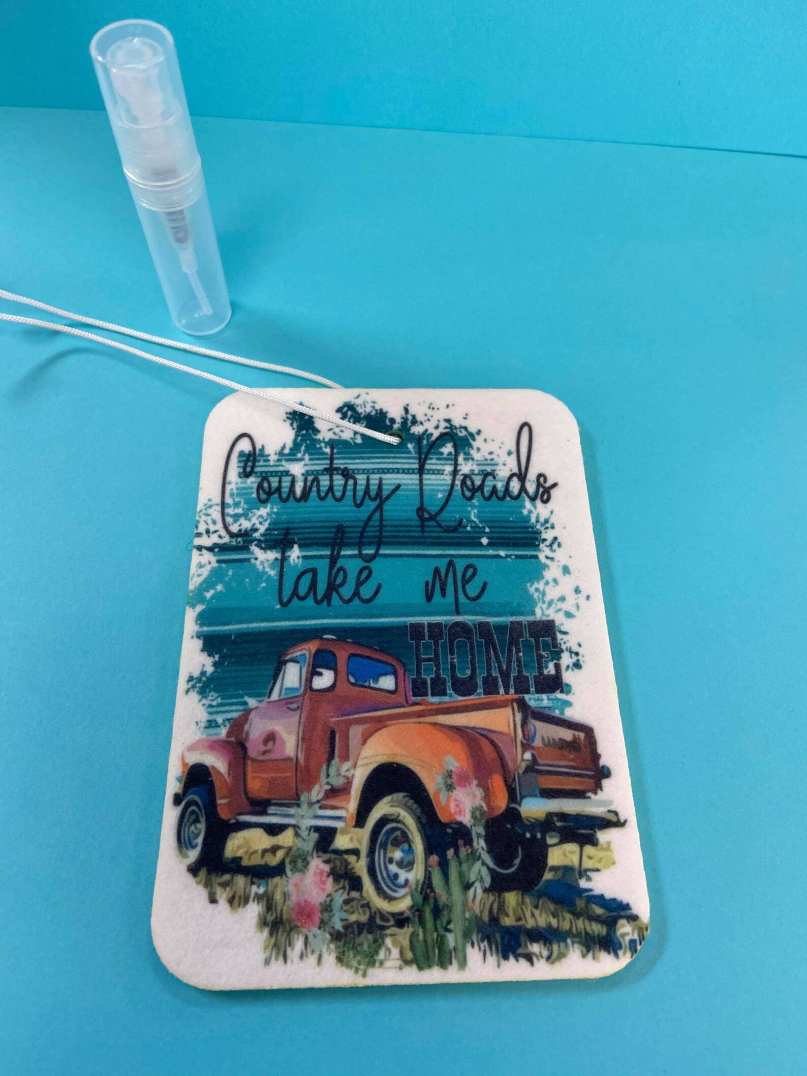 Country Roads Sublimated Felt Car Fresheneryou Choose the Etsy UK