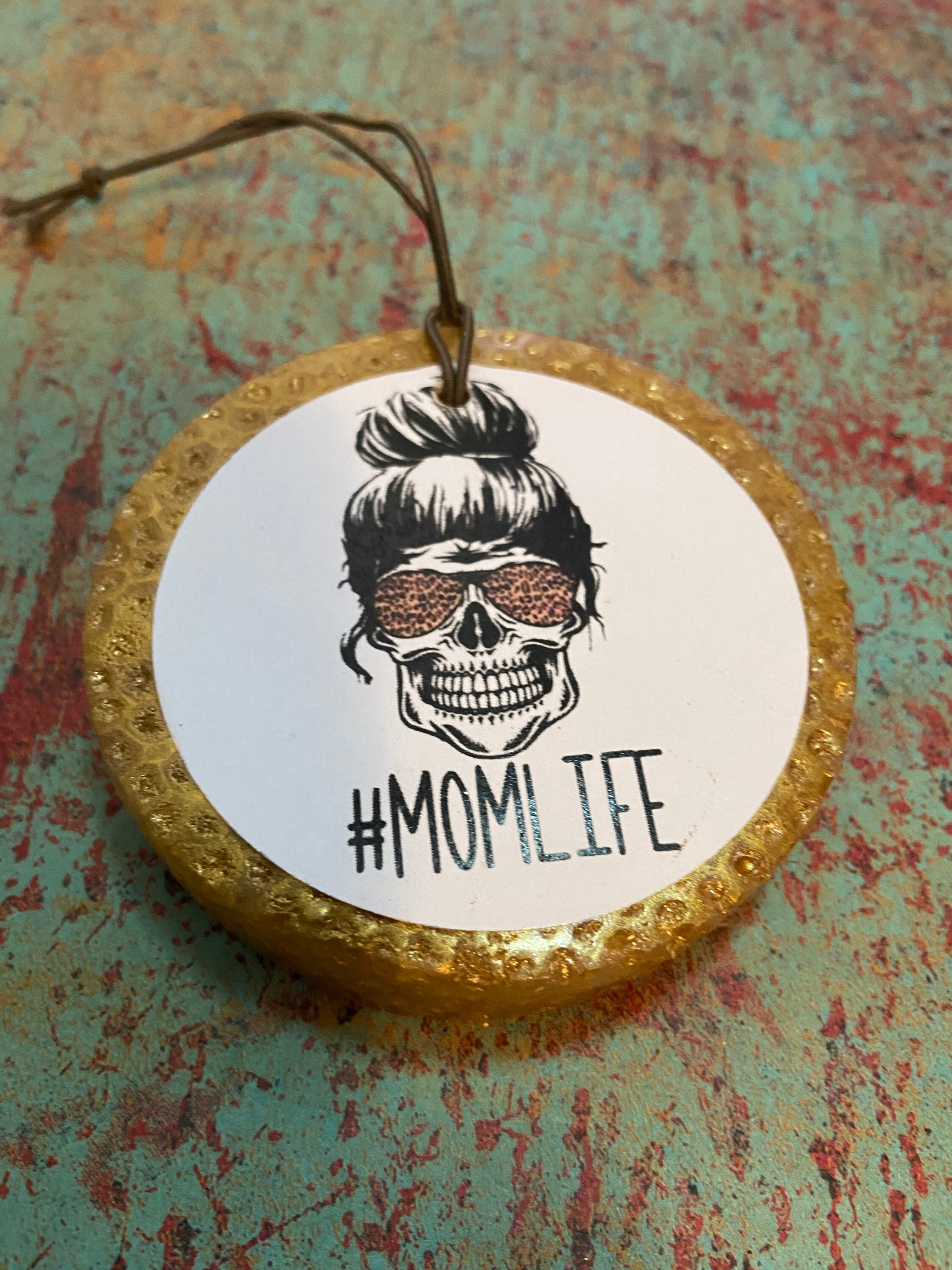 Car Freshies with card stock rounds Monkey Farts scented mom Etsy