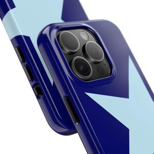 Blue Star Glossy Phone Case: Impact Resistant, Wireless Charging image 2