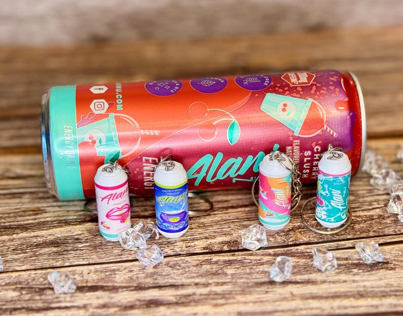 Alani Nu Inspired Drink Charm – Mini Energy Can Keychain | Gifts - Etsy