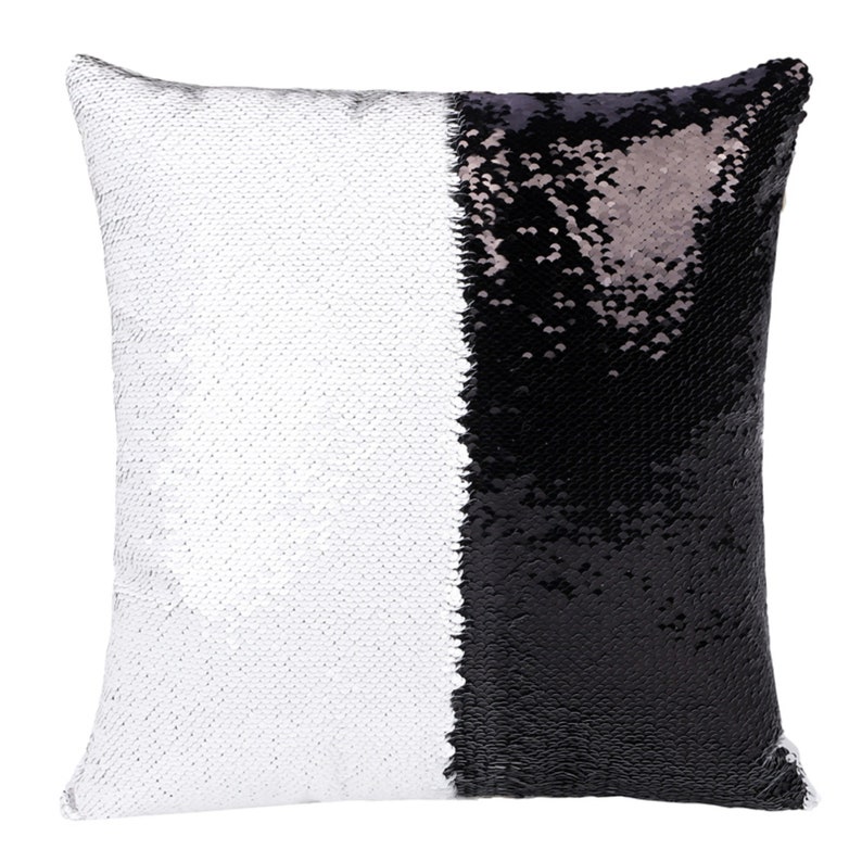 Sublimation Blank Sequin Pillow Case Sublimation Blanks Etsy