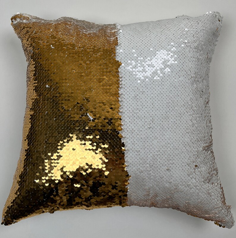 Sublimation Blank Sequin Pillow Case Sublimation Blanks Etsy