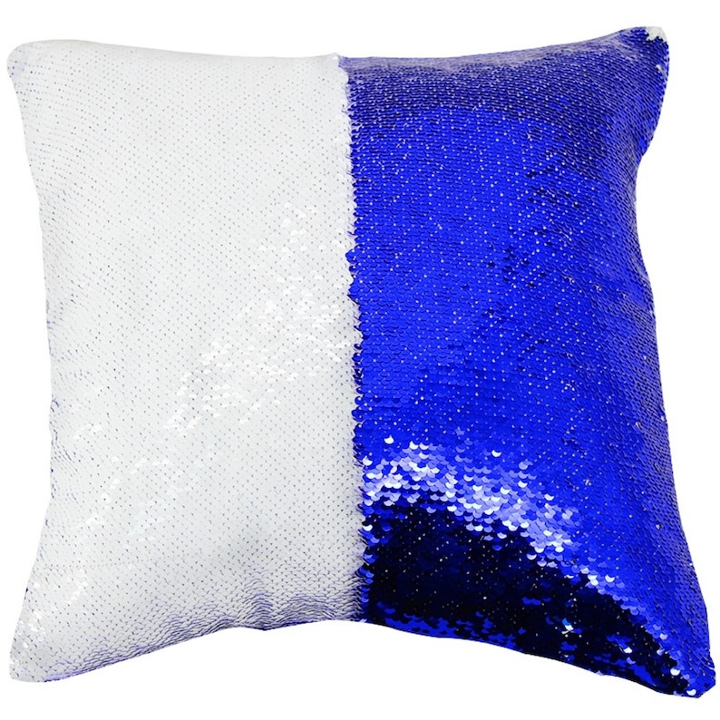 Sublimation Blank Sequin Pillow Case Sublimation Blanks Etsy