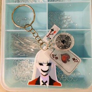 Custome Keychains and Japanese Earrings