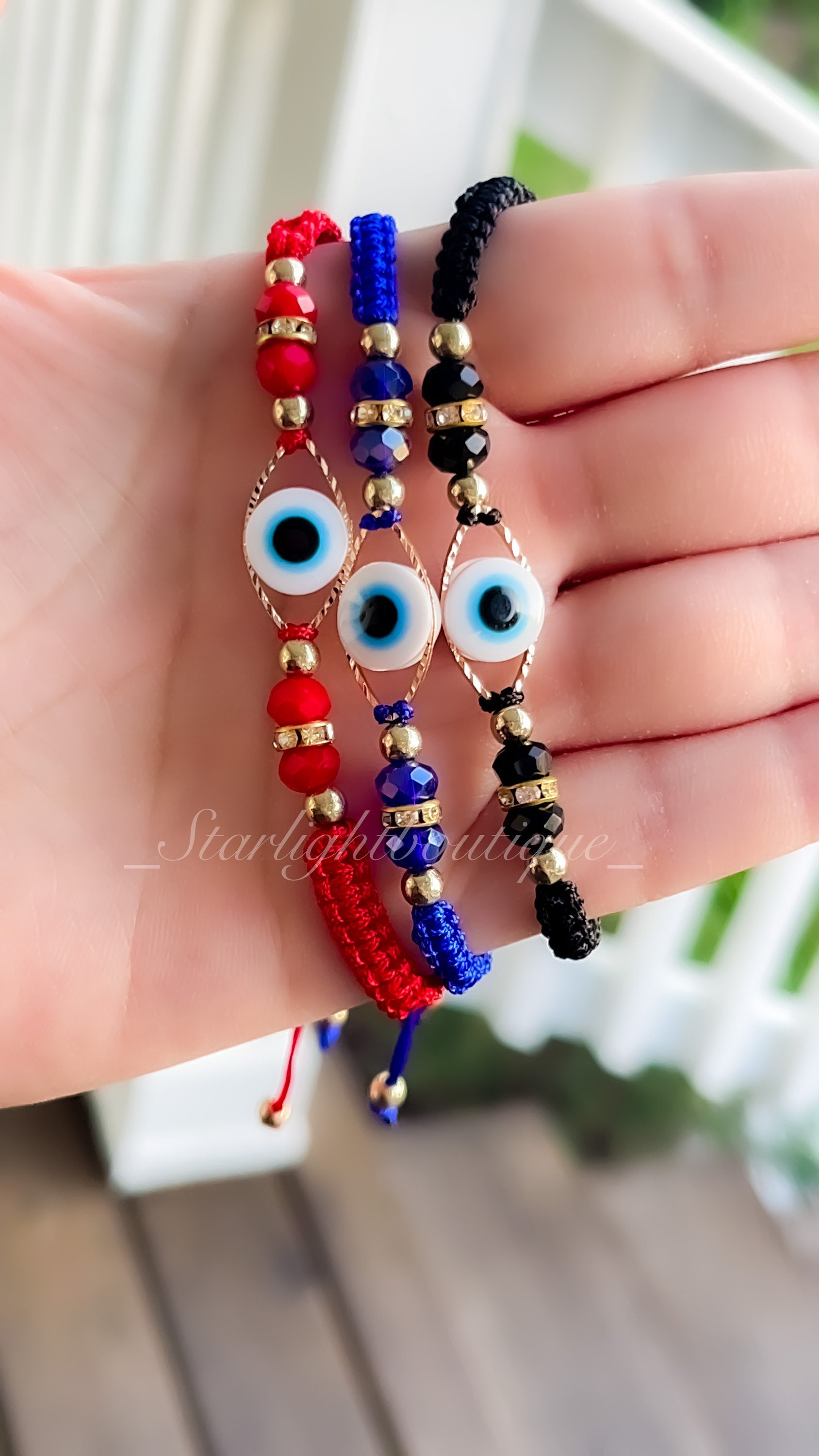 Big evil eye online bracelet