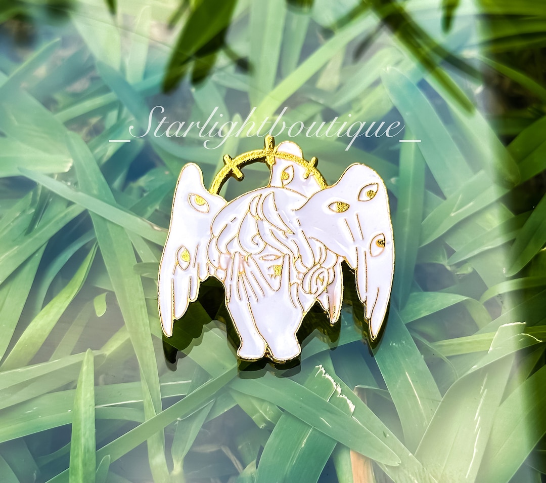 Ruby Angel Pin Angel Enamel Pin Angel Number Angels Protection Gold Pin - Etsy