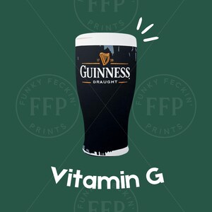 Guinness Beer Print: Humorous Irish Pub Decor (Digital Download) image 2