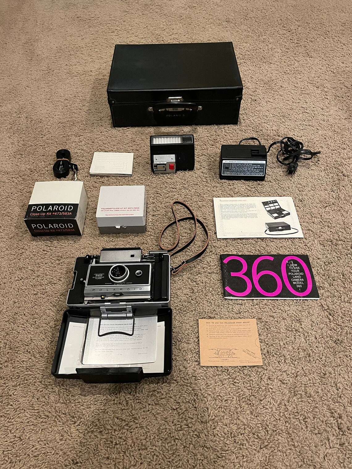 Polaroid 360 Land Camera Etsy