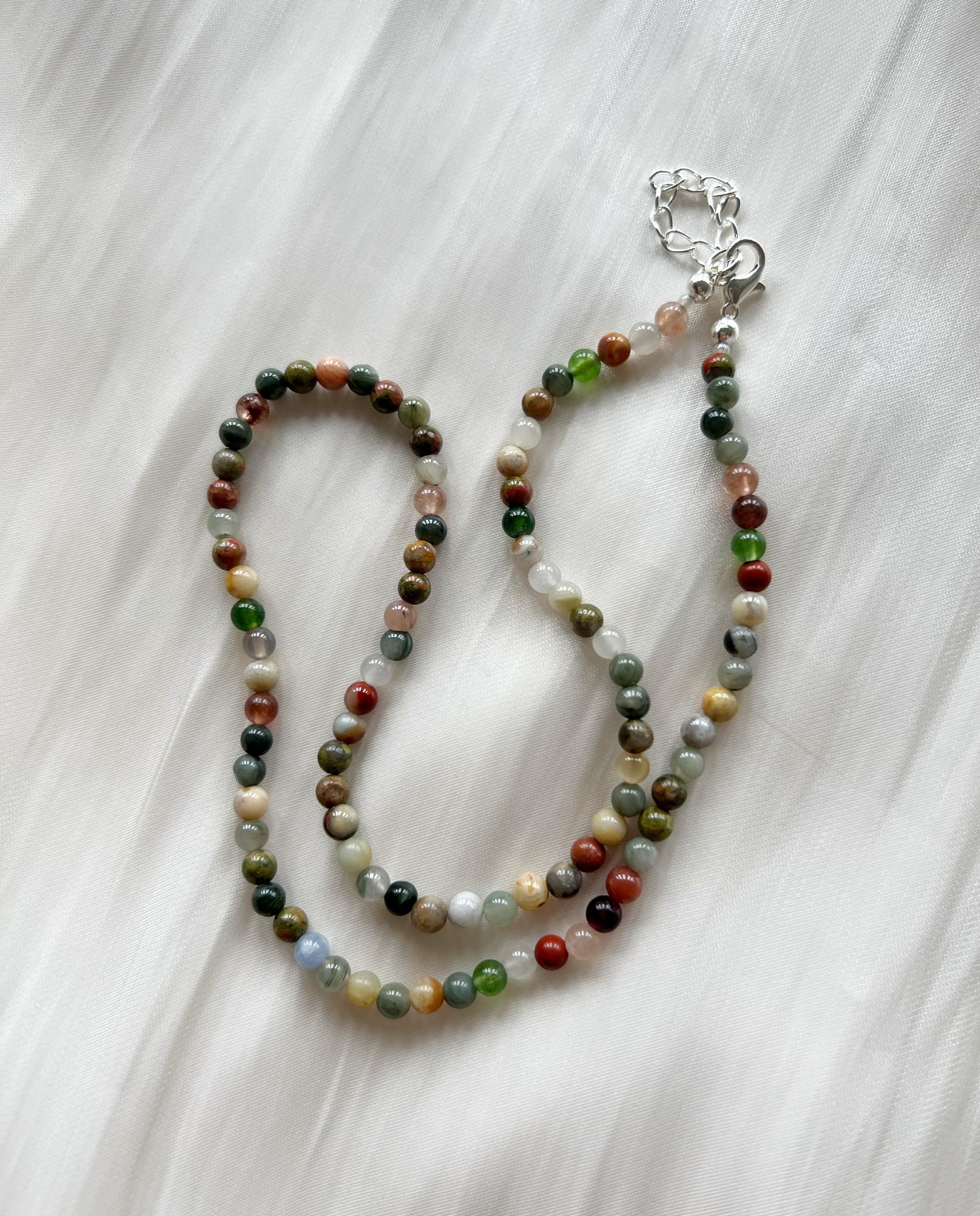 【2plan】24SS★ [LAN ARCHIVE] Ellie's Stone Beads Necklace LAN ARCHIVE] Ellie's Stone Beads Necklace - 2PLAN | 60