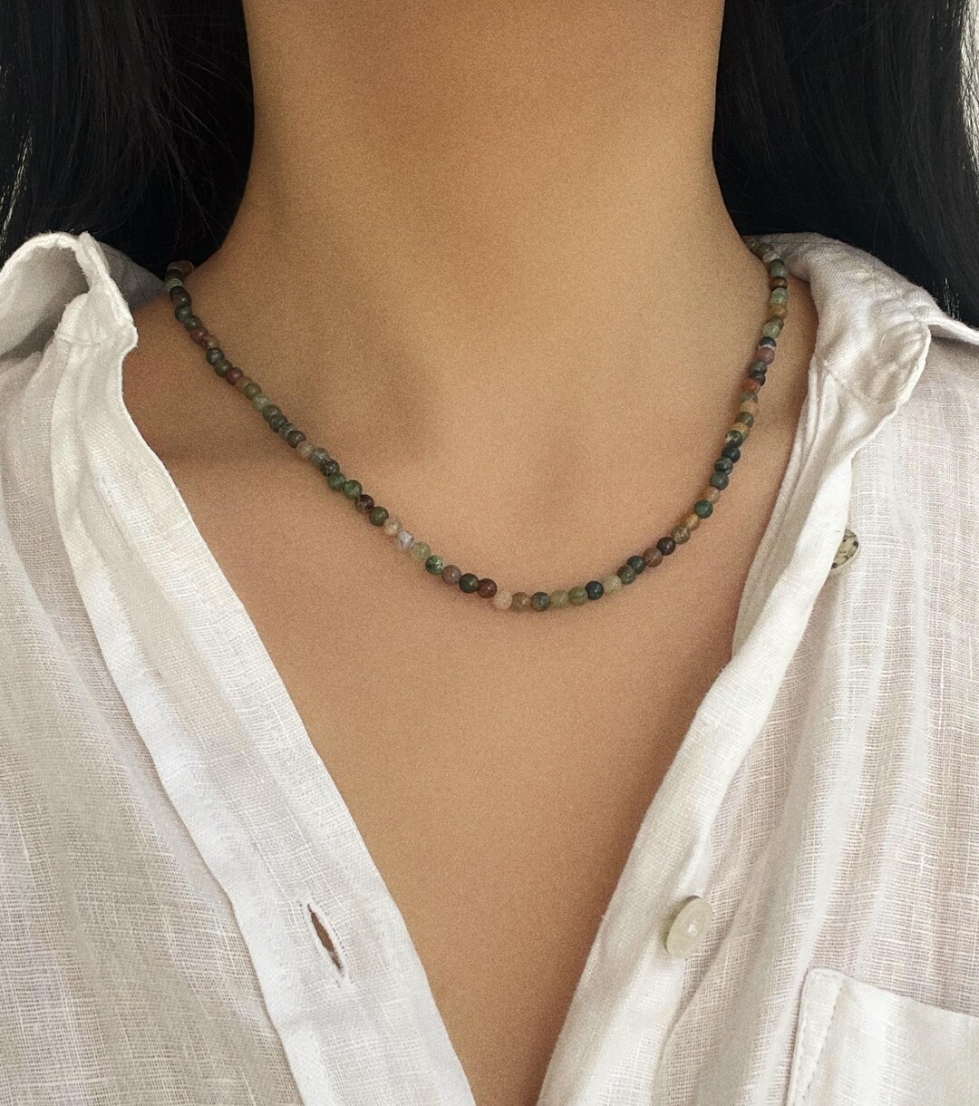 アクセサリー huberstore Natural Stone Beads Neckless il_1080xN.6813696695_t2xj.jpg