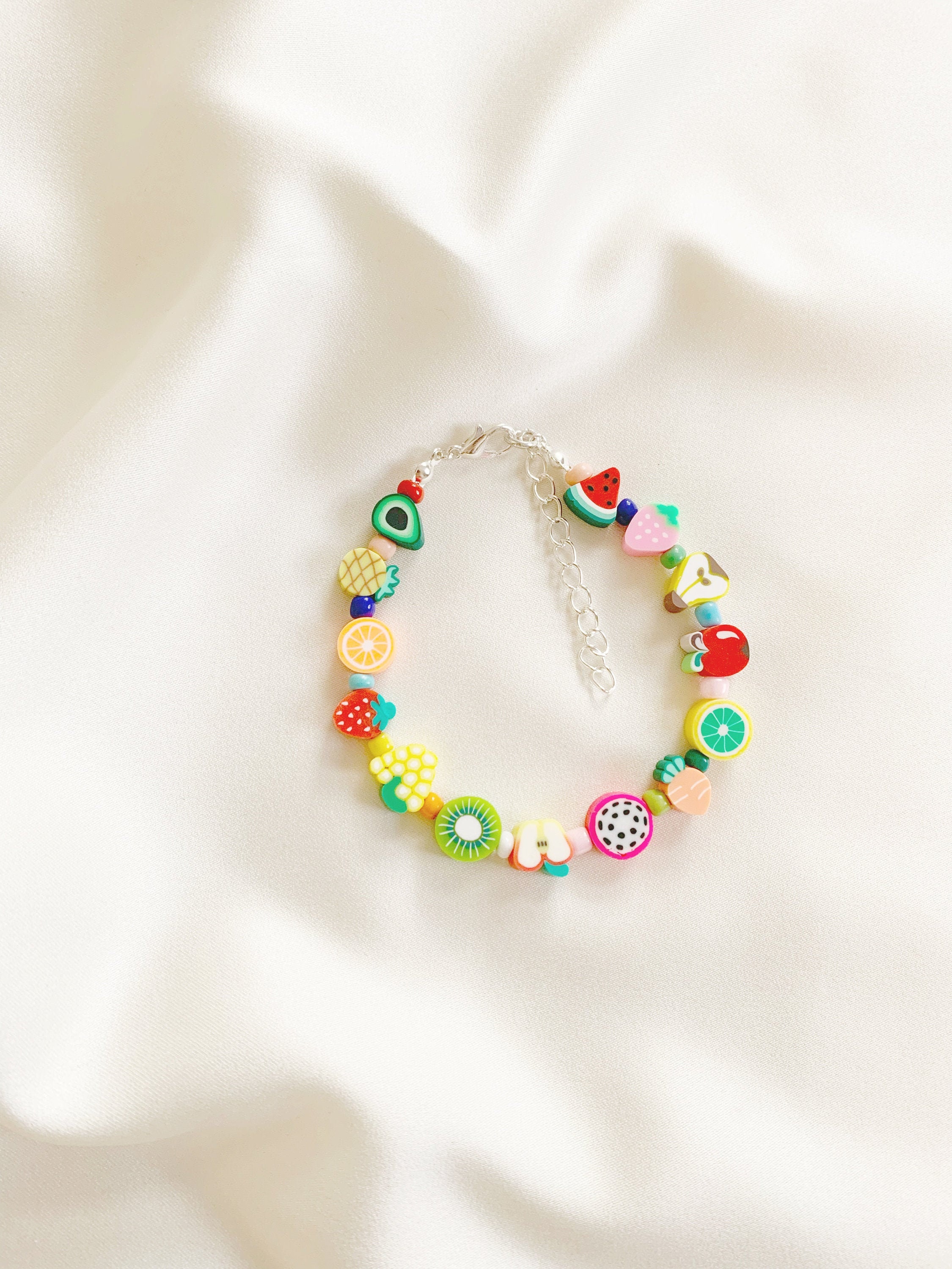 国内で当店のみ ILLUSORY - Mixed Beads Charm Bracelet il_fullxfull.3184071366_r5y1.jpg