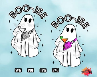 Halloween, Boo-Jee, Boujee, Ghost, Spirit, Designer, Classy, Vinyl Cut File, Silhouette Cricut Vector SVG png pdf jpeg Graphic