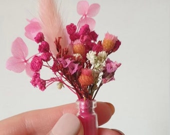 Cadeau fleur miniature fait main - anniversaire, cadeau fête des mères, câlin dans une boîte, cadeau boîte aux lettres, cadeau pour elle, cadeau pour lui, mariage, quelqu'un de spécial
